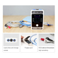 Berry Color Handheld Multi-Parameter Touch Screen Patient Monitor